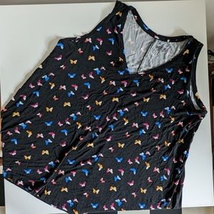 Lane Bryant v-neck swing tank size 22/24